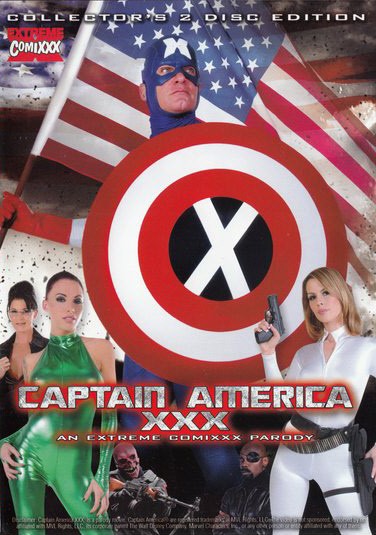 DVD CAPTAIN AMERICA XXX