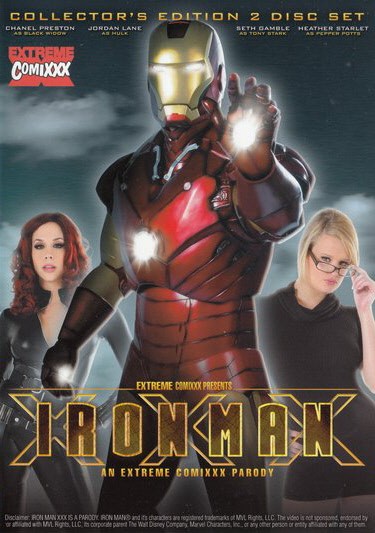 DVD IRON MAN XXX