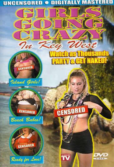 DVD GIRLS GOING CRAZY IN KEY WEST