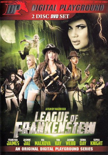 DVD LEAGUE OF FRANKESTEIN