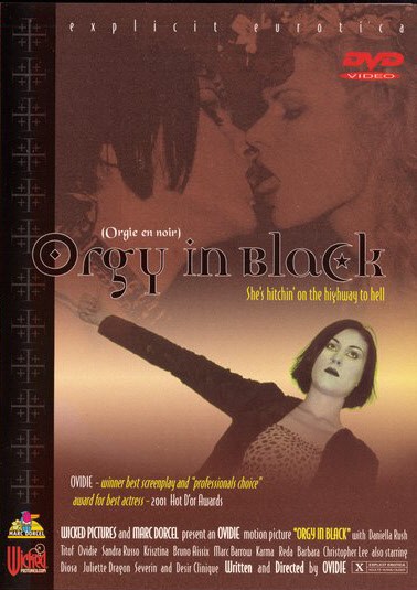 DVD ORGY IN BLACK (Orgie en noir)